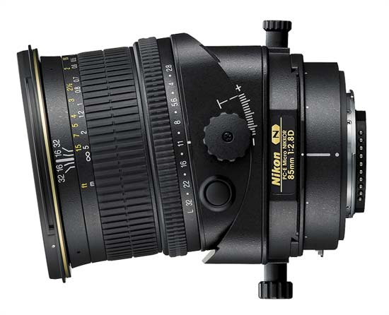 Nikon PC-E 85mm f/2,8 D ED p Objektivguiden ()