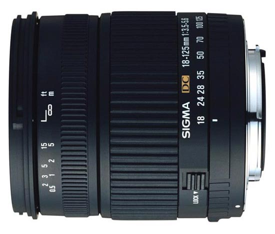 Sigma 18-125mm f/3,8-5,6 DC OS HSM