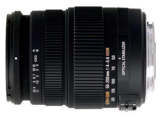 Sigma 50-200mm f/4-5,6 DC OS HSM