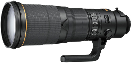 Nikon AF-S 500mm f/4 E FL ED VR p� Objektivguiden ()