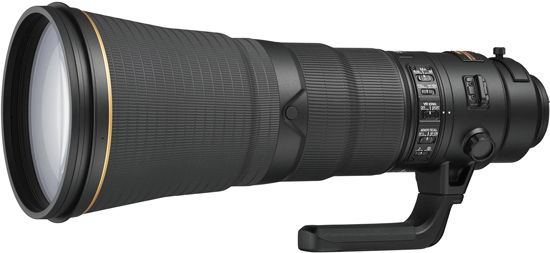 Nikon AF-S 600mm f/4 E FL ED VR p� Objektivguiden ()