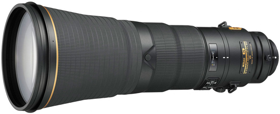Nikon AF-S 600mm f/4 E FL ED VR p� Objektivguiden ()