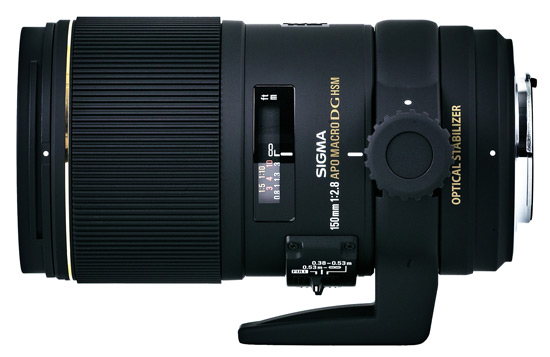 Sigma EX 150mm f/2,8 DG OS HSM APO Macro p� Objektivguiden ()
